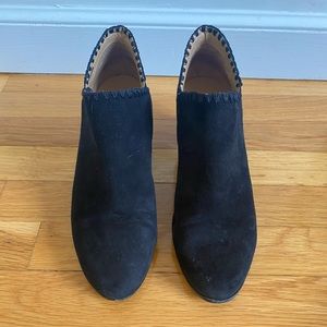 Jack Rogers Size 9 black suede booties. Great condition.